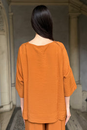 ARTEFILIA-MILANO - blusa marea - RUM