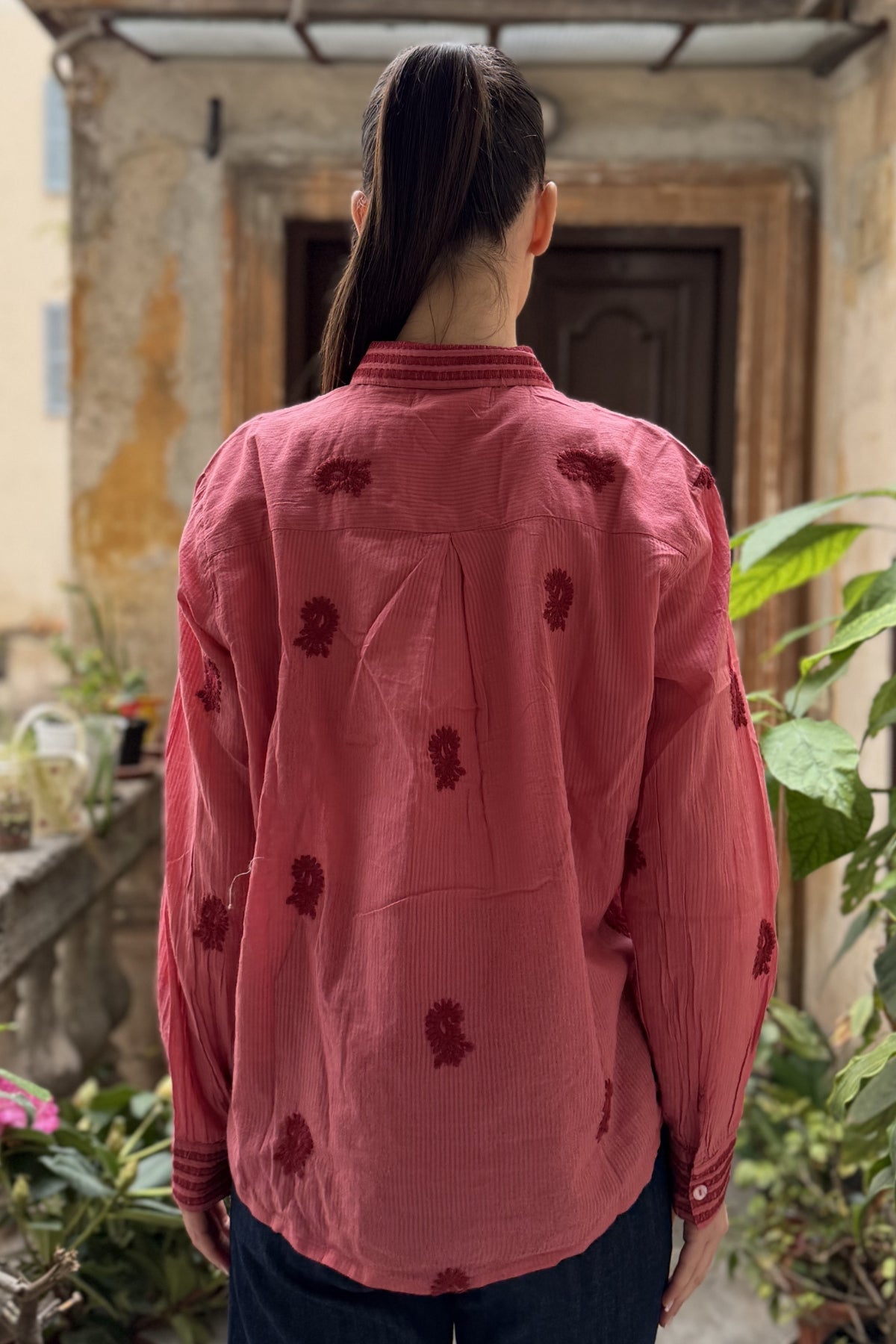 MAISON HOTEL - camicia ringo - FRAMBOISE