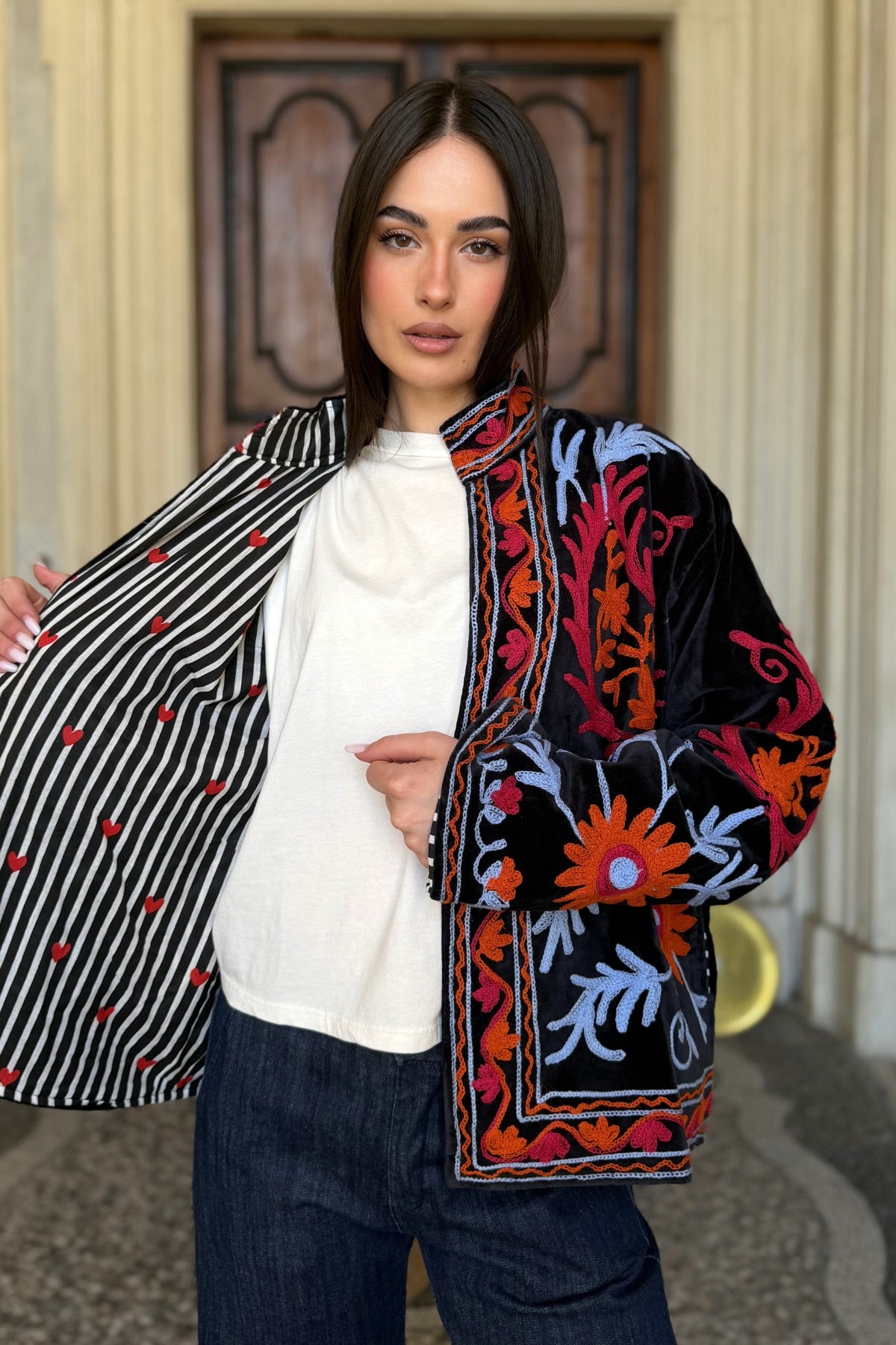 FABRICE PARIS - giacca kimono moucheron - 34