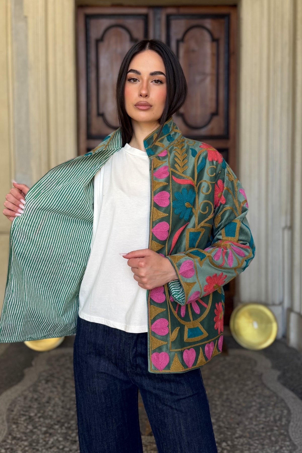 FABRICE PARIS - giacca kimono moucheron - 62