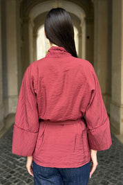 ARTEFILIA-MILANO - kimono marea - CABERNET