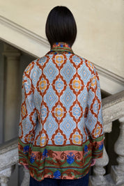 WU-SIDE - giacca kimono viscosa - COCCIO