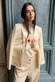 WU-SIDE - giacca blazer - AVORIO