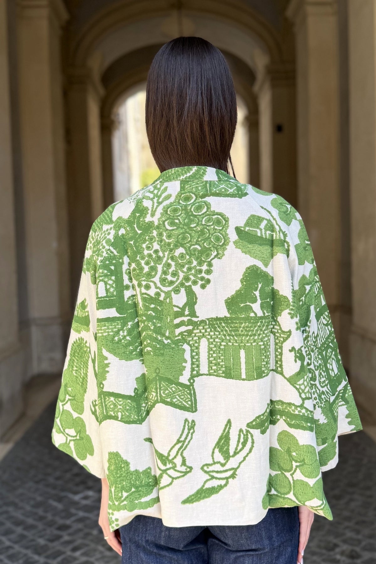 one-hundred-stars-1 - summer jacket - GIANT WILLOW GREEN