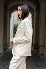 WU-SIDE - giacca blazer - AVORIO