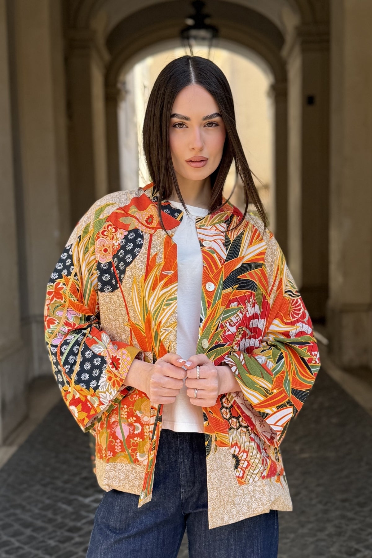 one-hundred-stars-1 - summer jacket - FANS SCARLET
