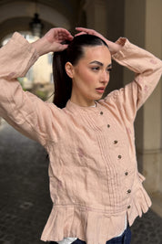 MAISON HOTEL - giacca edgard - ANTIQUE BLUSH