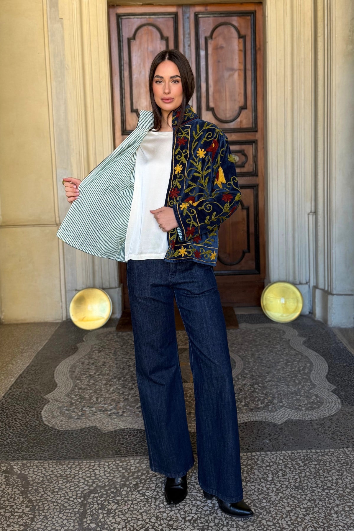 FABRICE PARIS - giacca kimono moucheron - 185