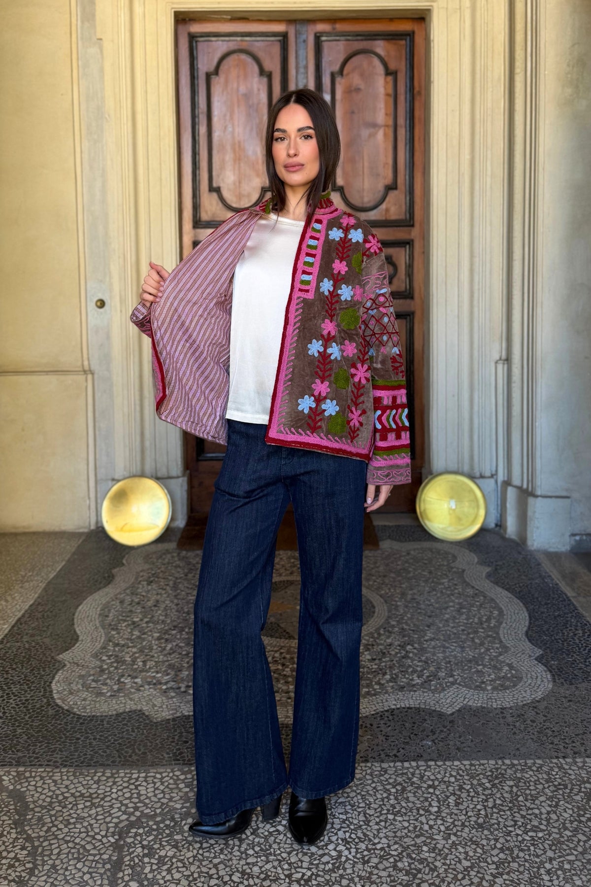 FABRICE PARIS - giacca kimono moucheron - 181