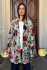 ARTEFILIA-MILANO - kimono velluto jia - GARDEN AQUA