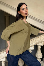 ARTEFILIA-MILANO - blusa marea - EGITTO