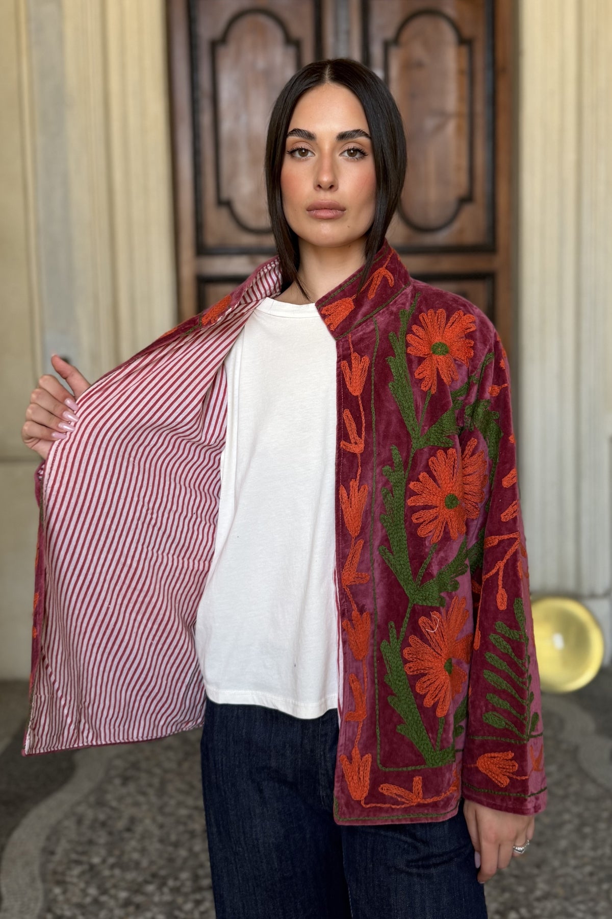 FABRICE PARIS - giacca kimono moucheron - 120