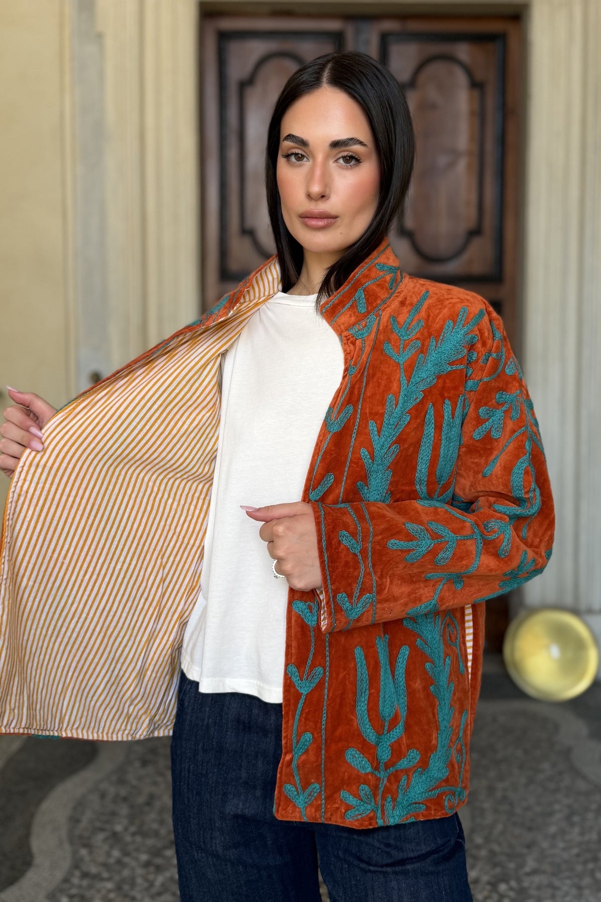FABRICE PARIS - giacca kimono moucheron - 85