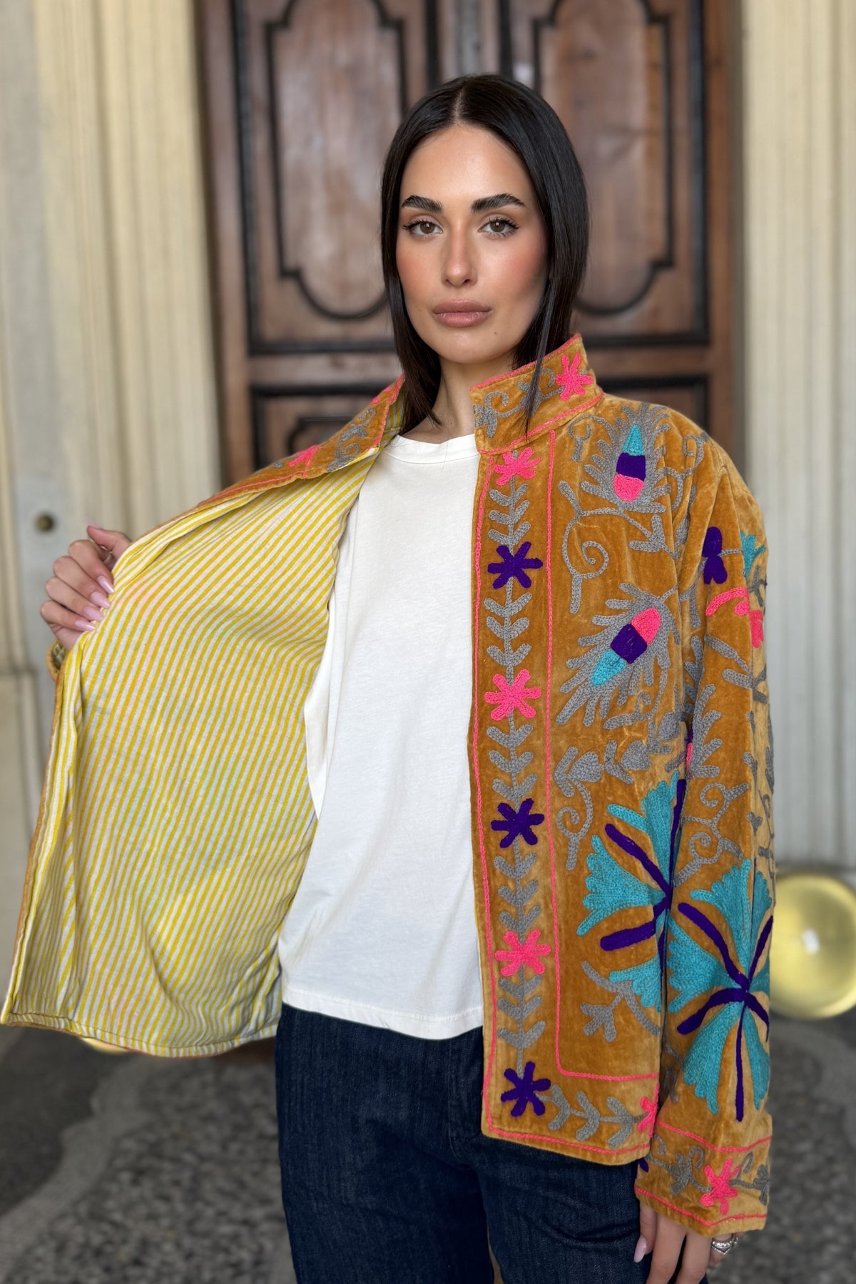 FABRICE PARIS - giacca kimono moucheron - 115