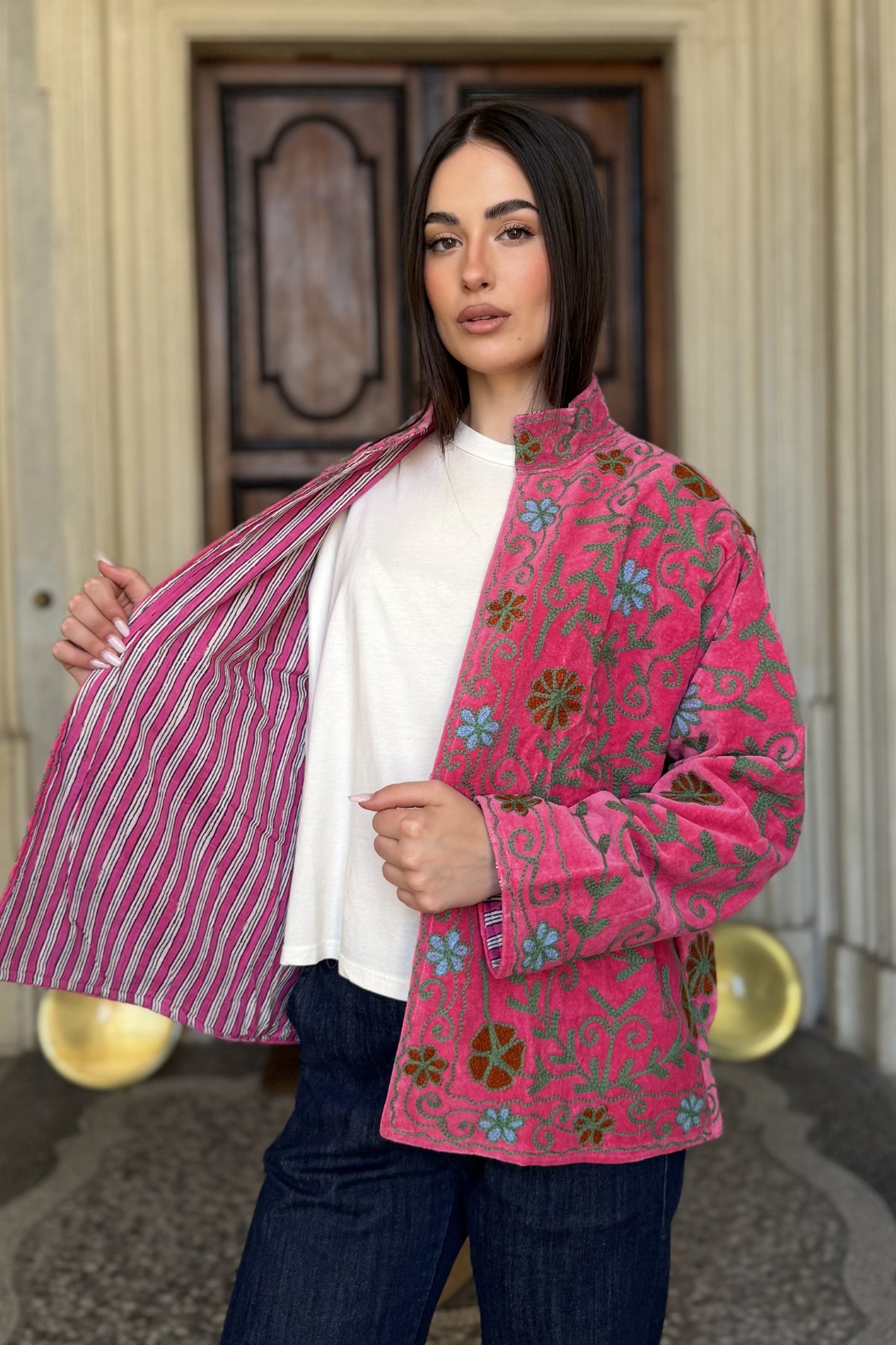 FABRICE PARIS - giacca kimono moucheron - 39