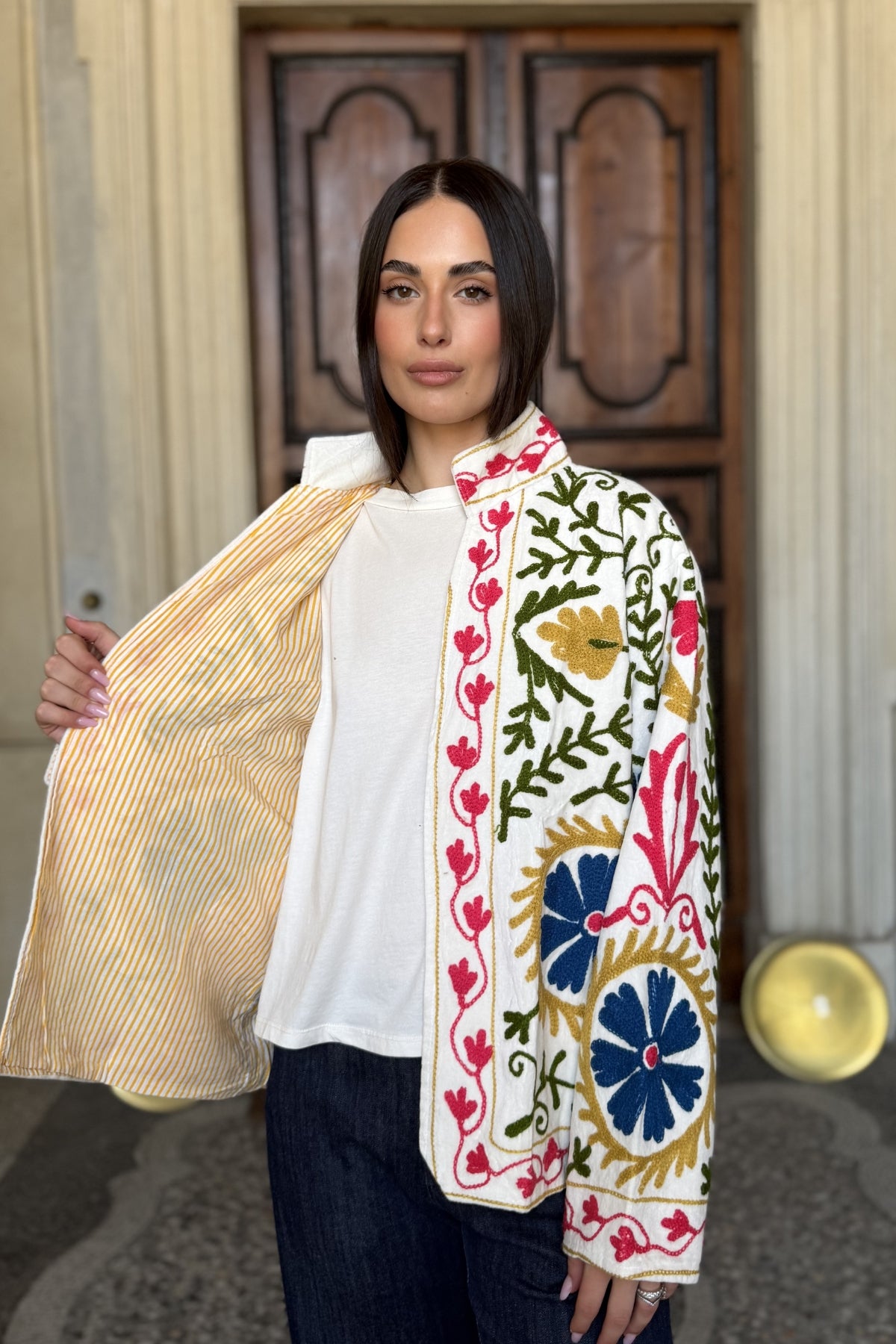 FABRICE PARIS - giacca kimono moucheron - 132