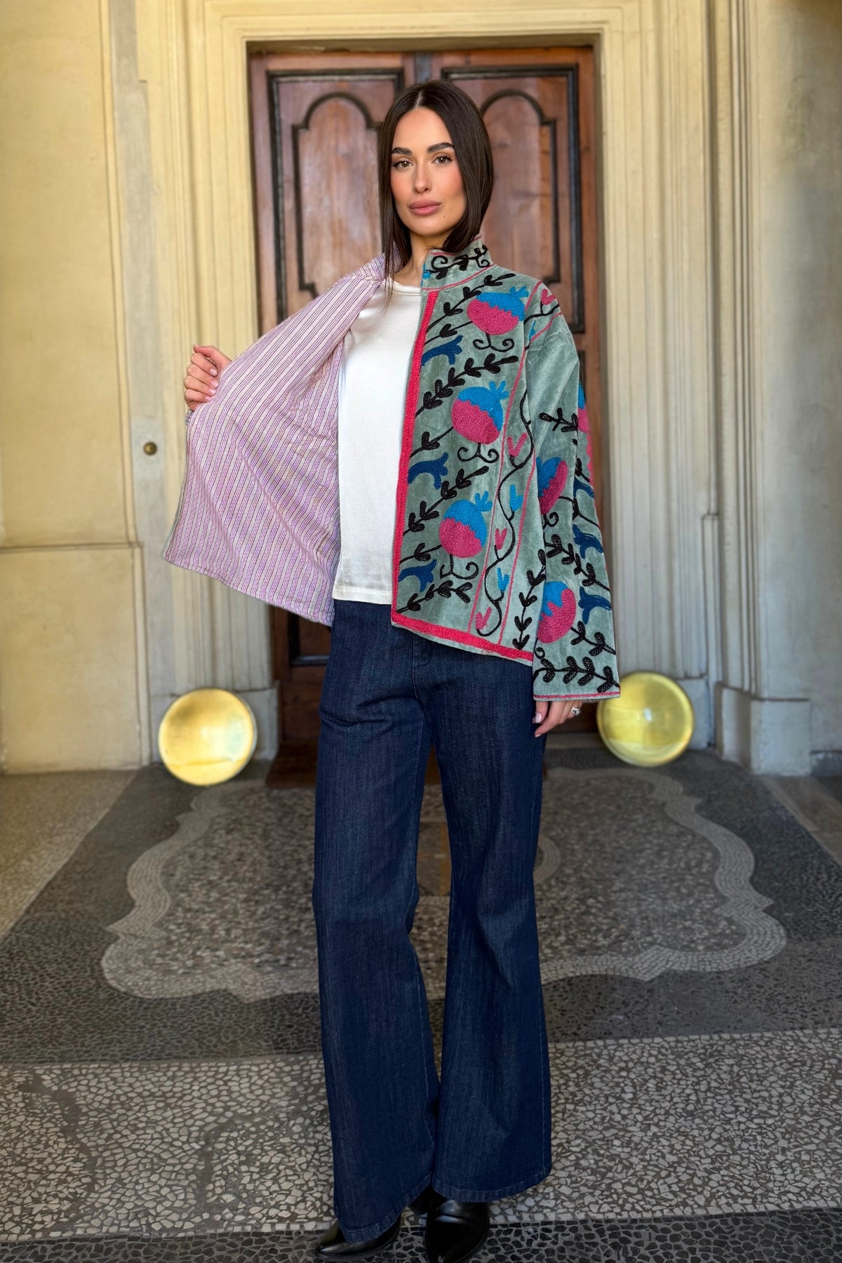 FABRICE PARIS - giacca kimono moucheron - 170