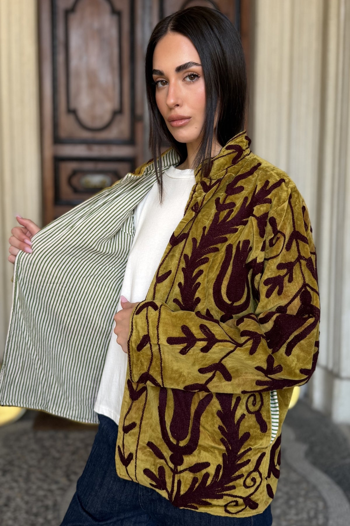 FABRICE PARIS - giacca kimono moucheron - 84