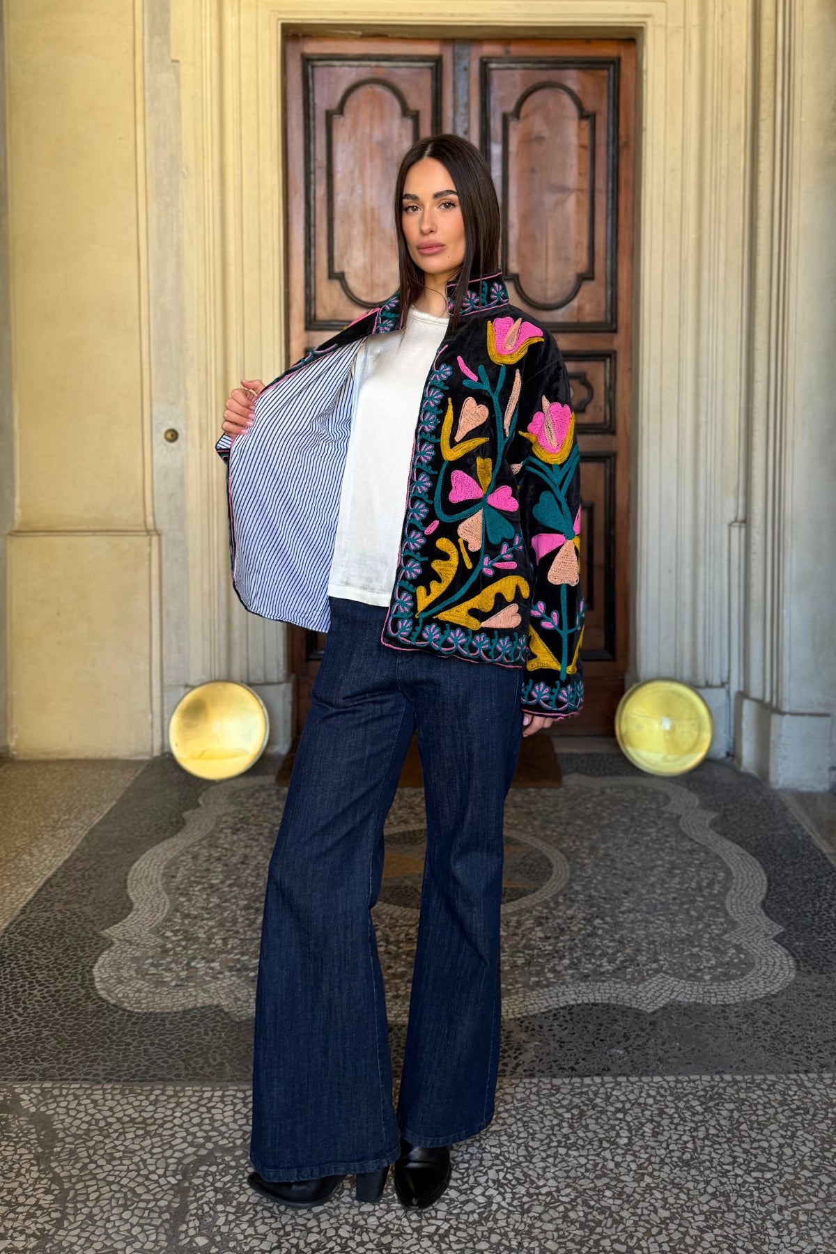FABRICE PARIS - giacca kimono moucheron - 163