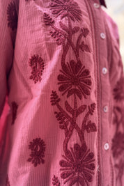 MAISON HOTEL - camicia ringo - FRAMBOISE