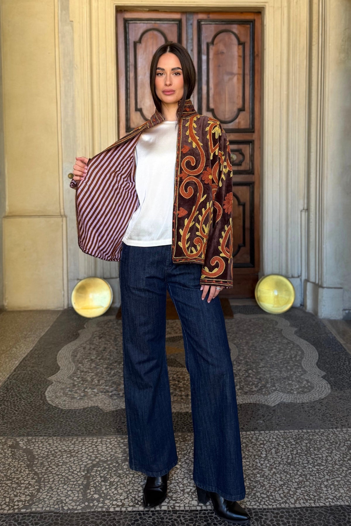 FABRICE PARIS - giacca kimono moucheron - 160