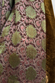 WU-SIDE - giacca kimono seta viscosa - MORO ROSA