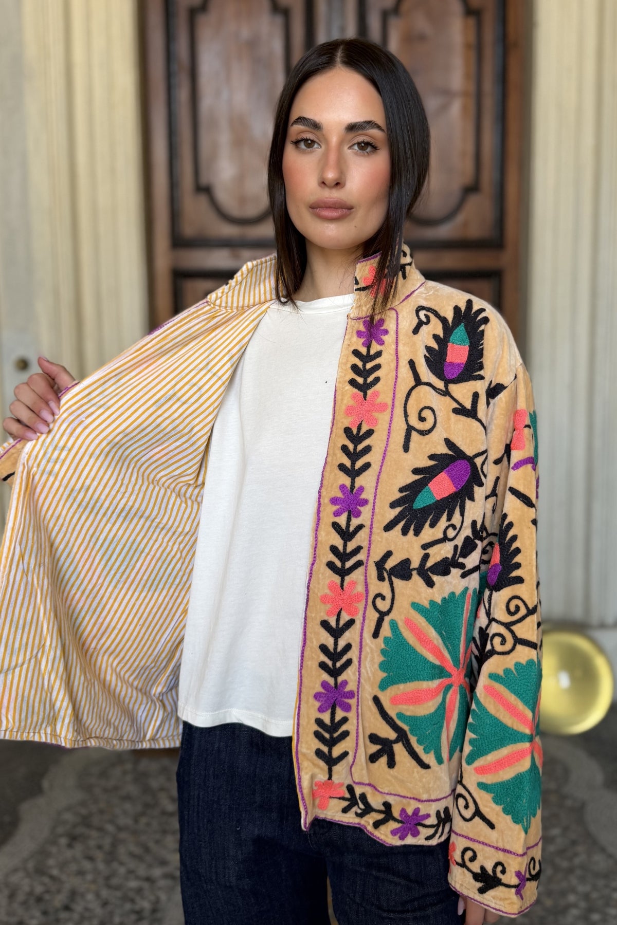 FABRICE PARIS - giacca kimono moucheron - 127