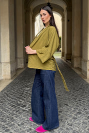 ARTEFILIA-MILANO - kimono marea - JUNIPER