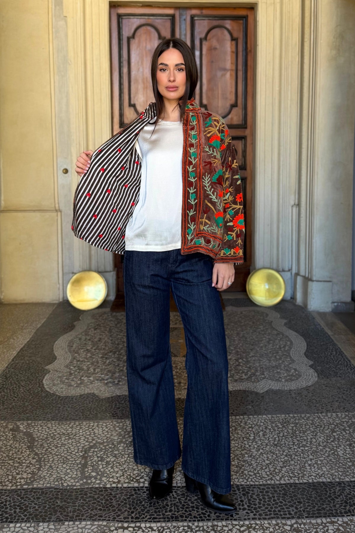 FABRICE PARIS - giacca kimono moucheron - 161