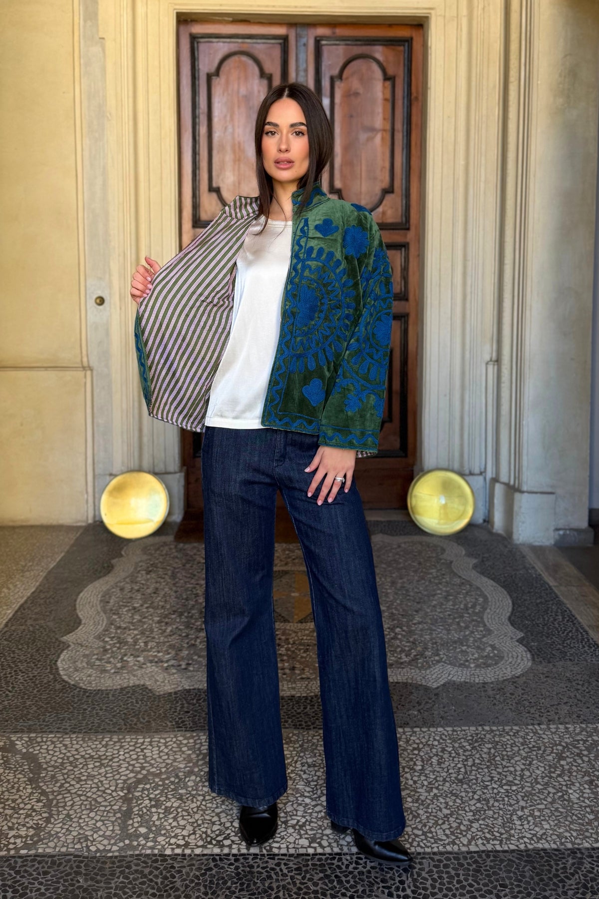 FABRICE PARIS - giacca kimono moucheron - 162