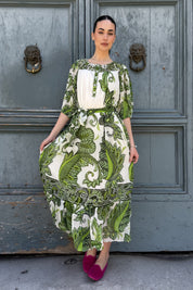 DERHY - abito melissandre - GREEN