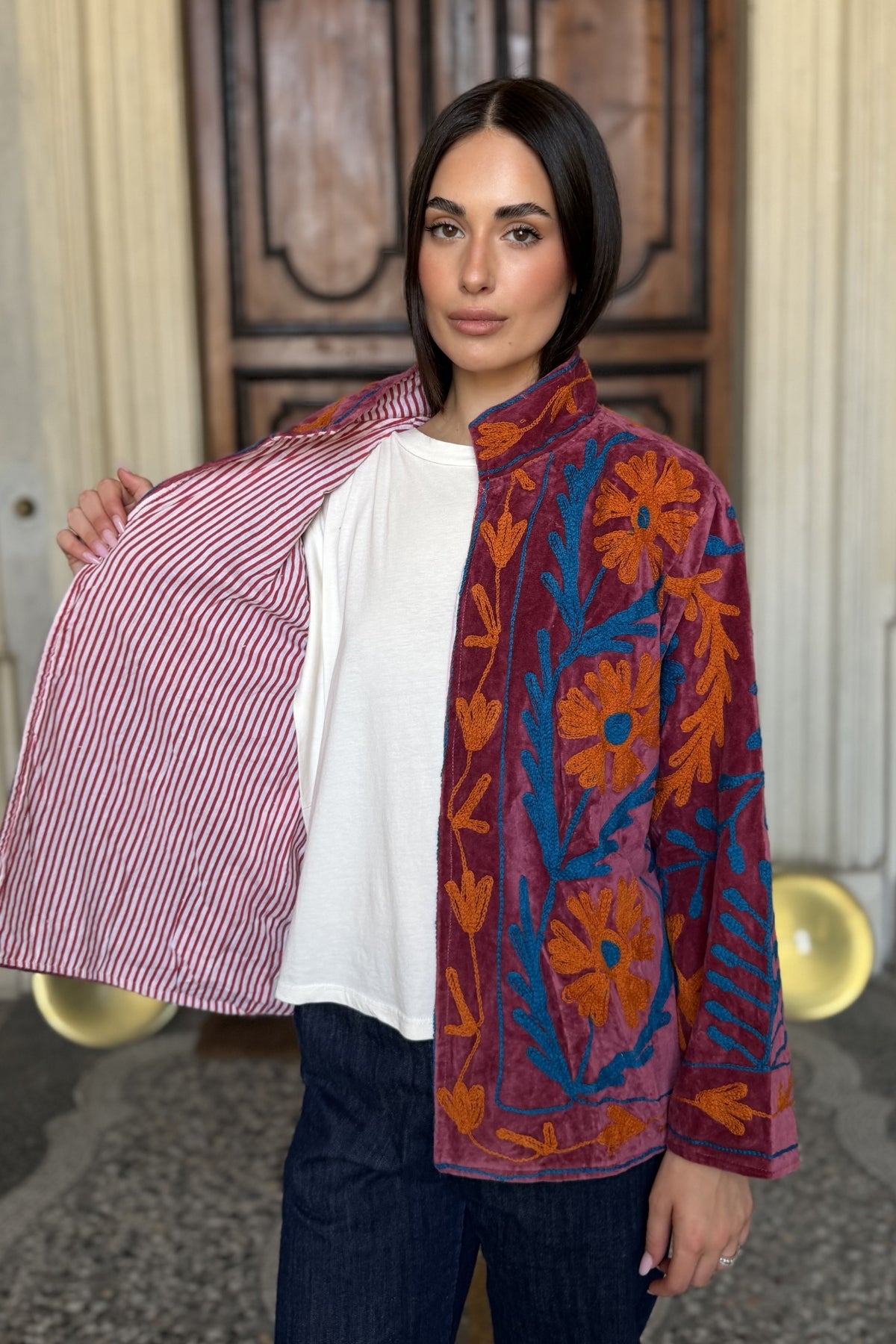 FABRICE PARIS - giacca kimono moucheron - 118