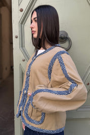 SISSEL EDELBO - como jacket - SAND