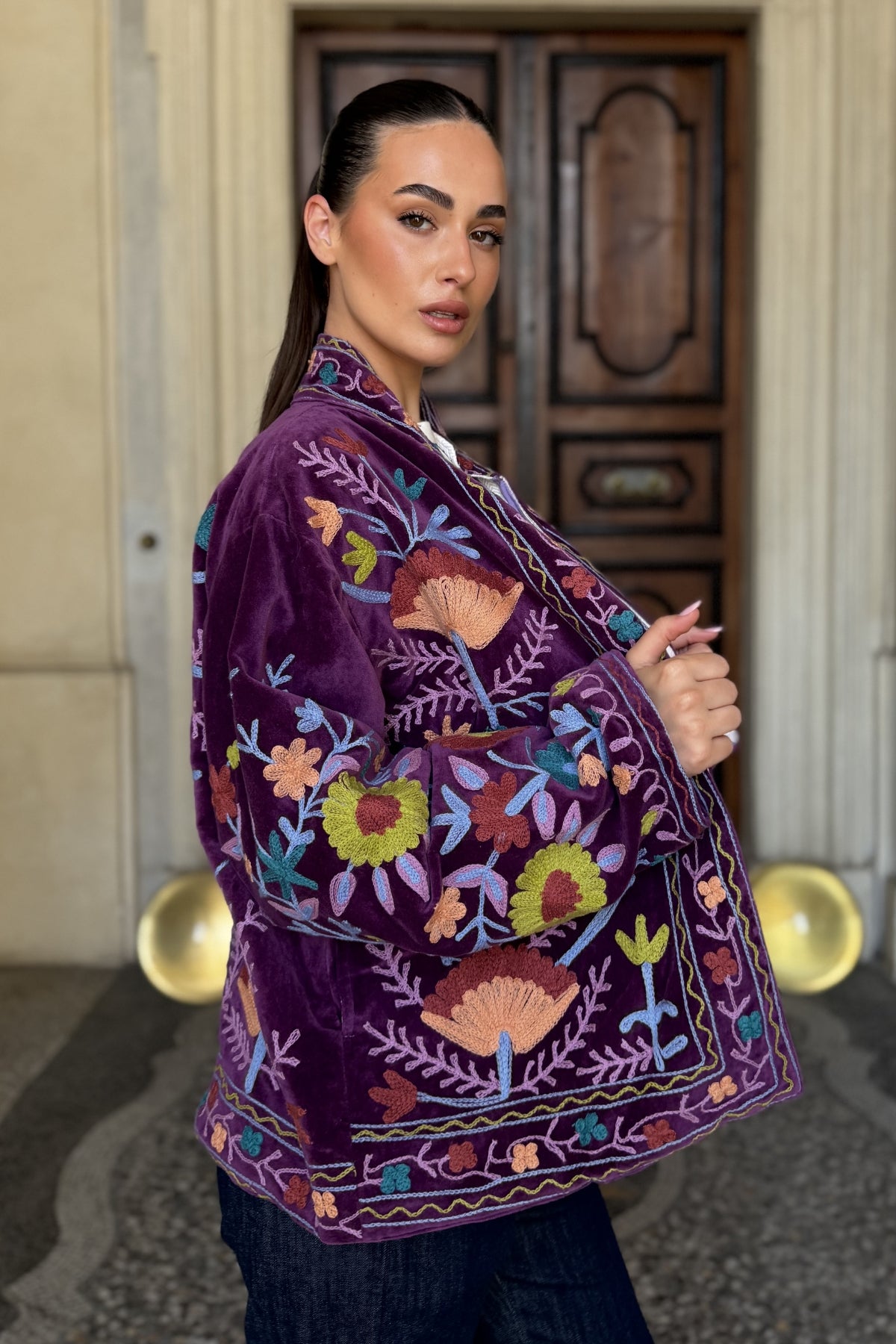 FABRICE PARIS - giacca kimono moucheron - 59