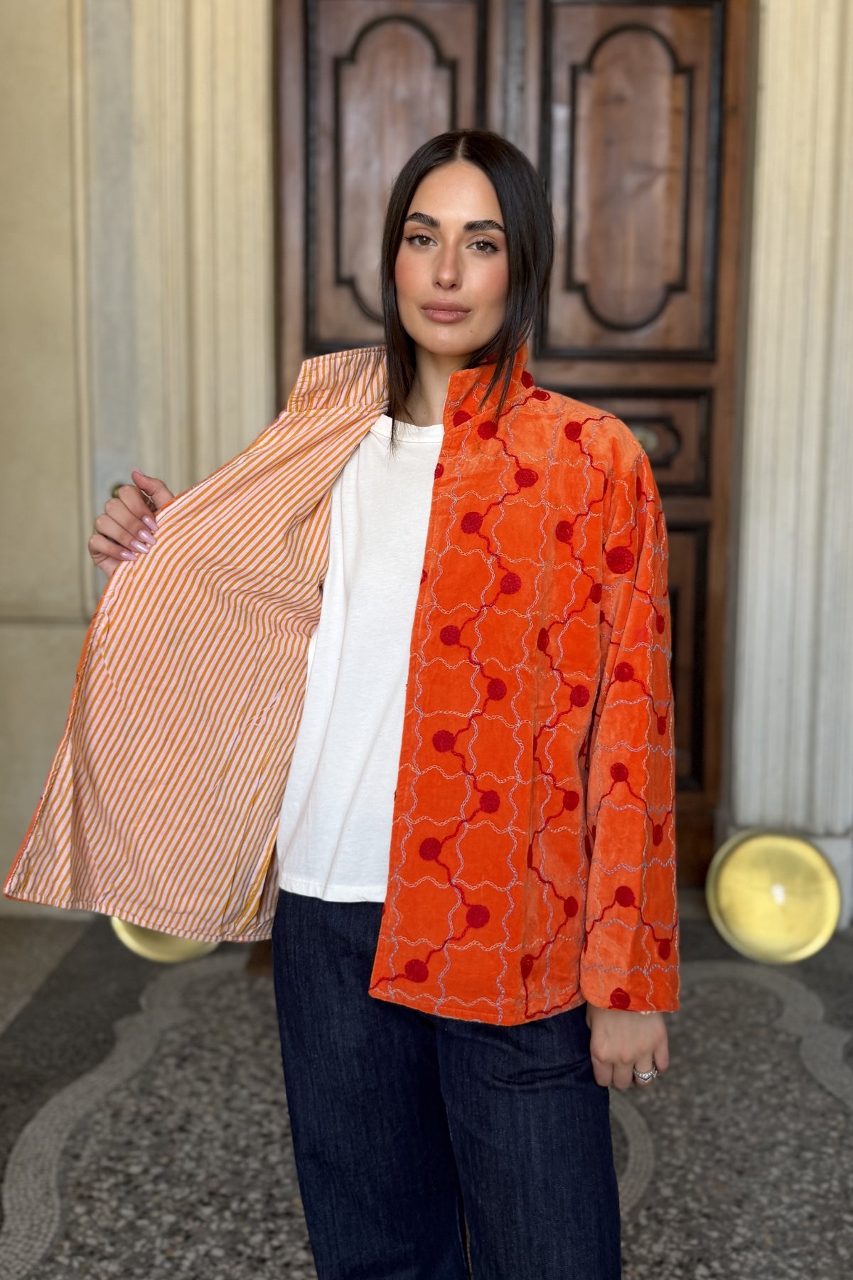 FABRICE PARIS - giacca kimono moucheron - 97