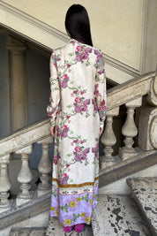 WU-SIDE - abito chemisier viscosa - BURRO