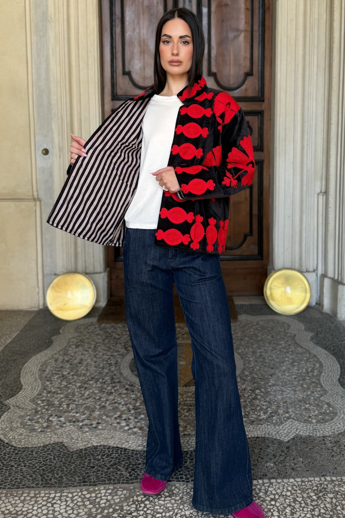 FABRICE PARIS - giacca kimono moucheron - 71