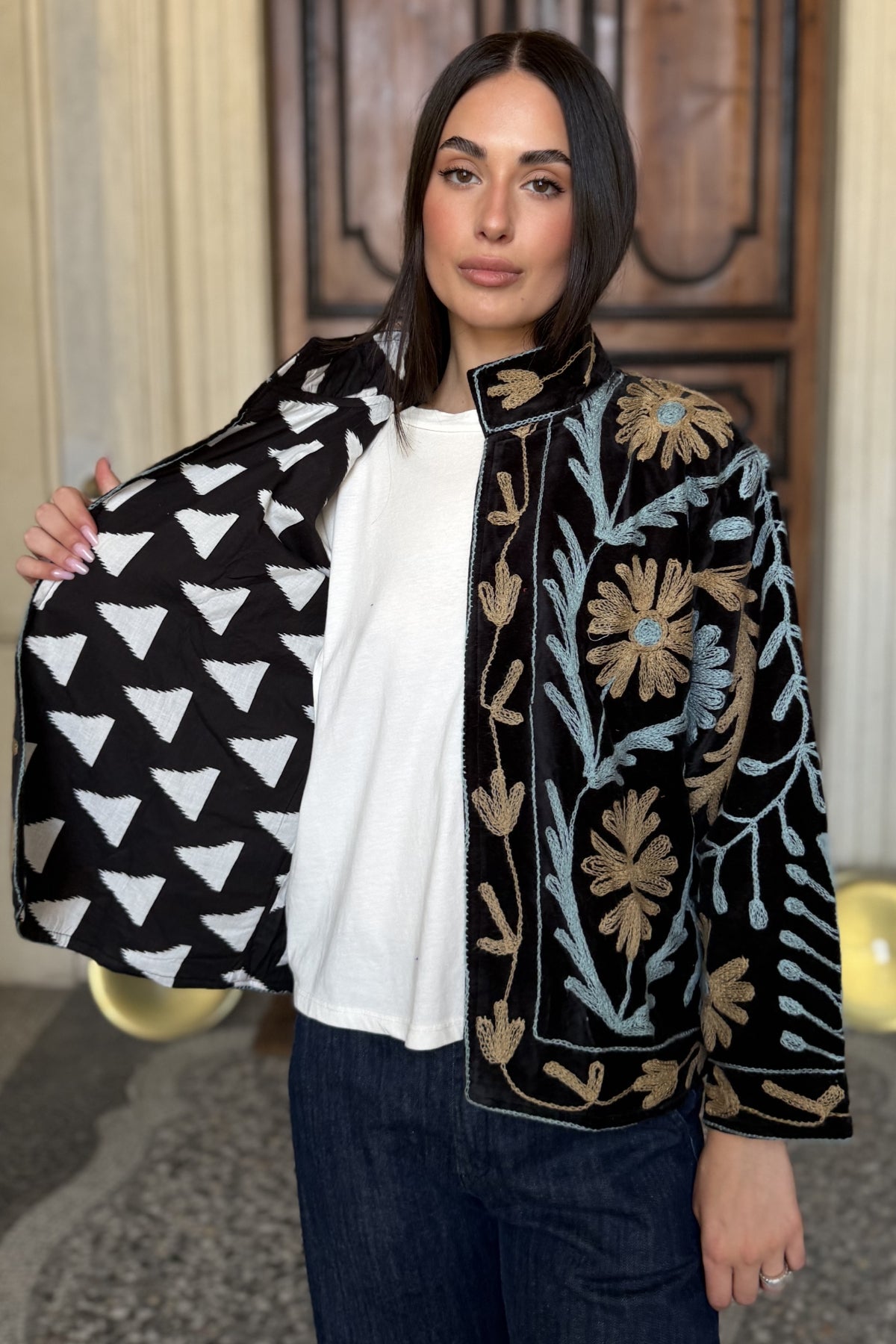 FABRICE PARIS - giacca kimono moucheron - 123