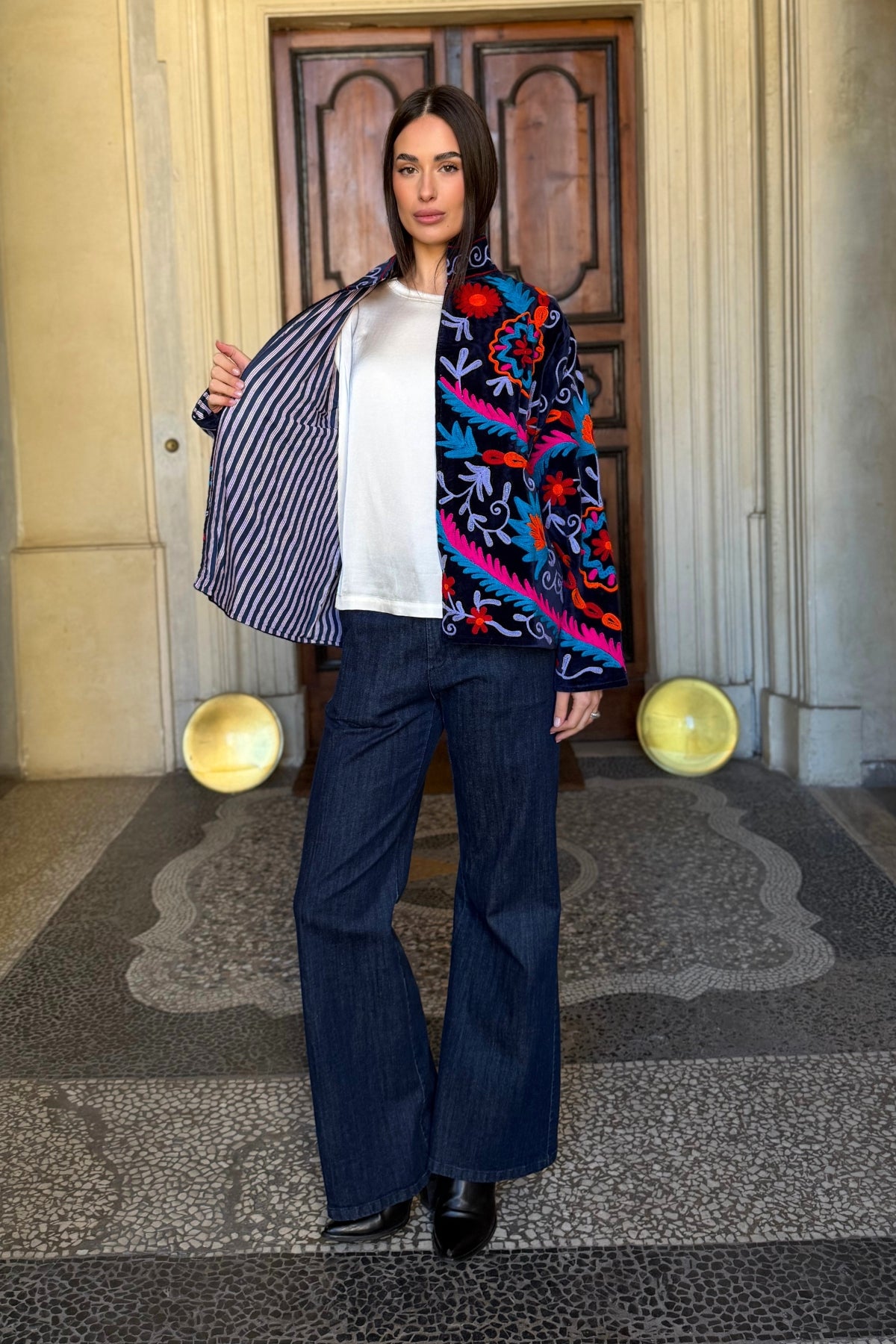 FABRICE PARIS - giacca kimono moucheron - 180
