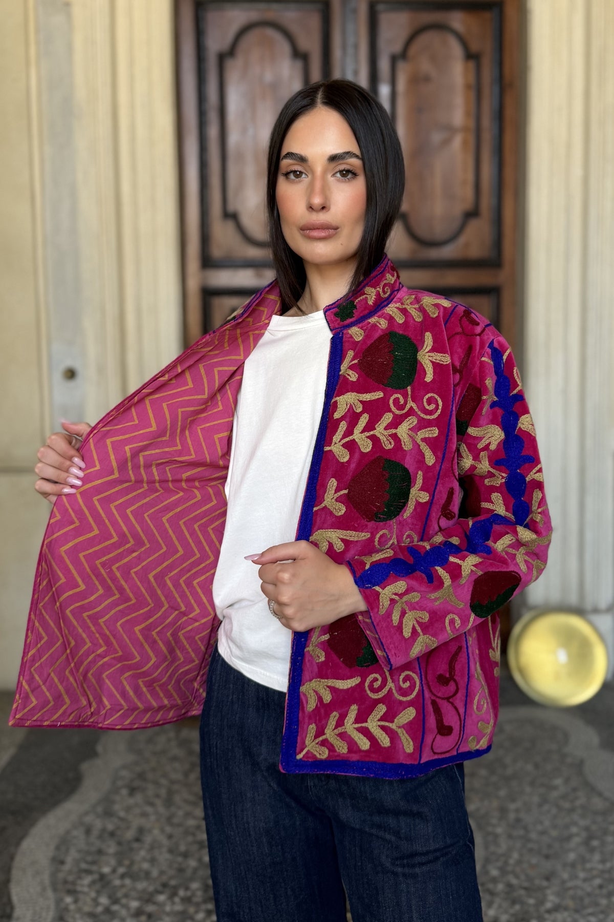 FABRICE PARIS - giacca kimono moucheron - 125