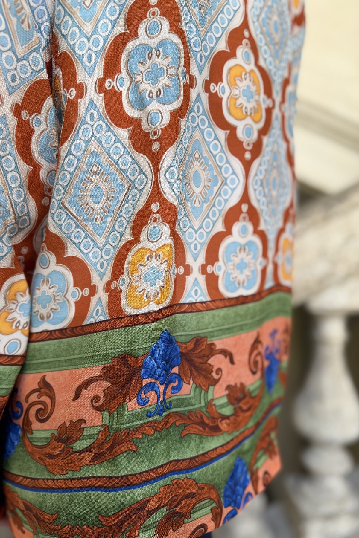 WU-SIDE - giacca kimono viscosa - COCCIO