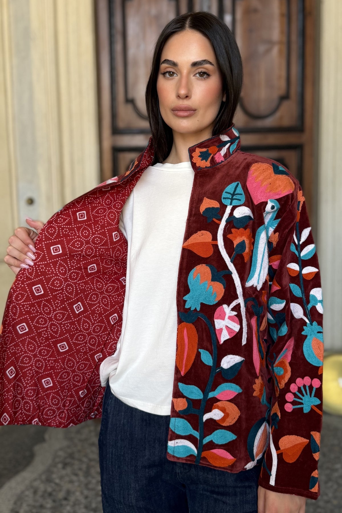 FABRICE PARIS - giacca kimono moucheron - 136