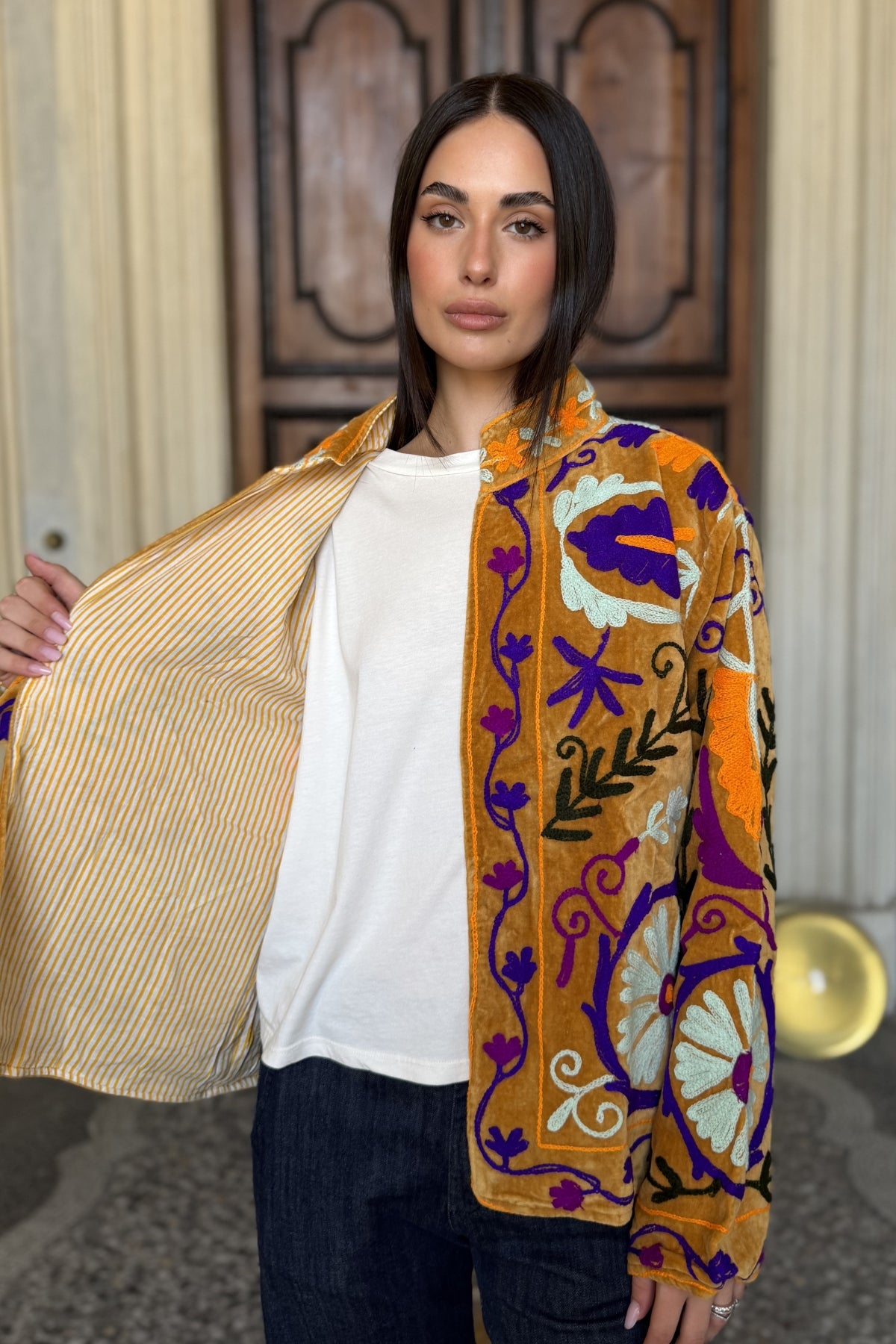 FABRICE PARIS - giacca kimono moucheron - 112