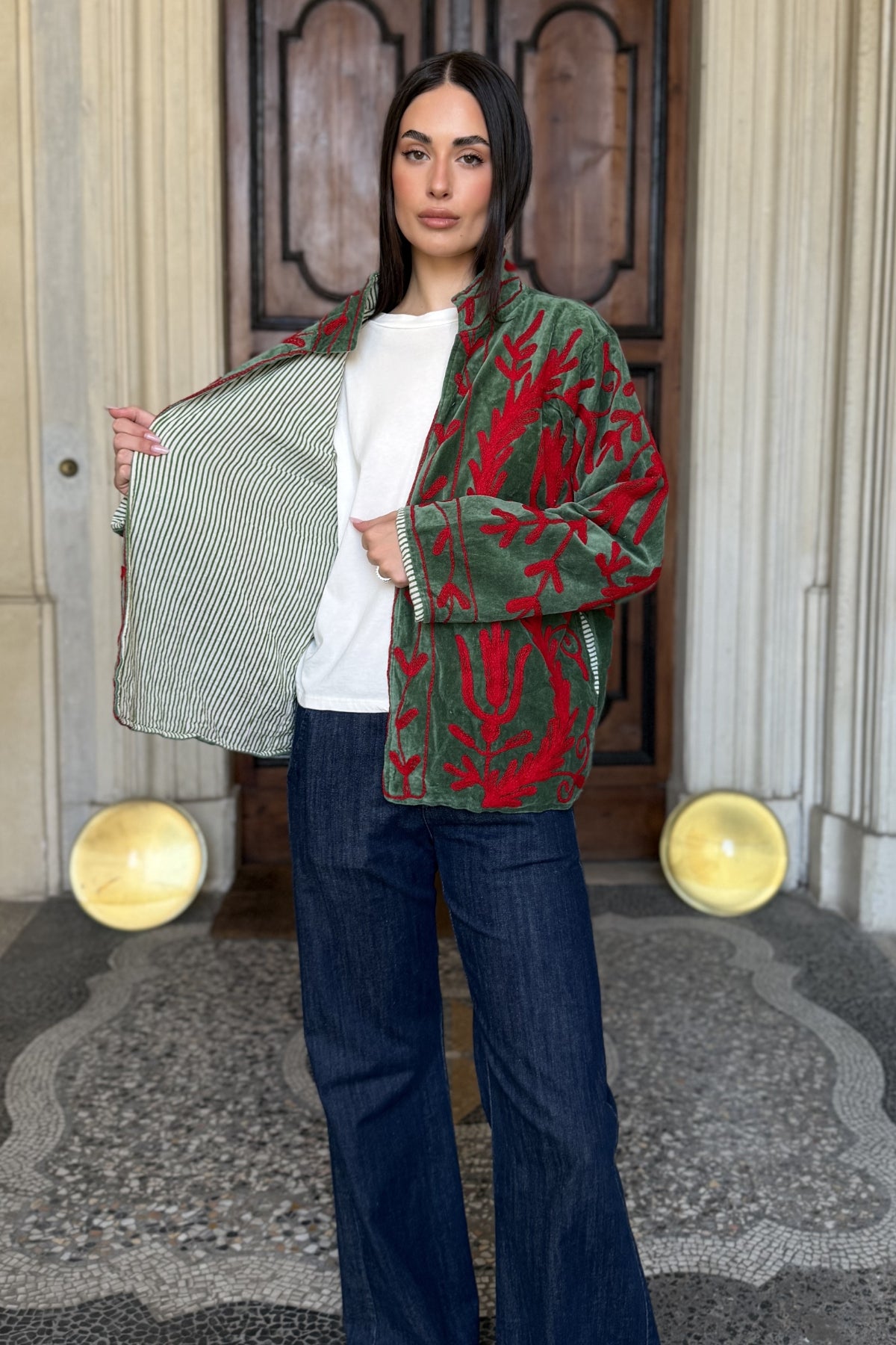 FABRICE PARIS - giacca kimono moucheron - 81