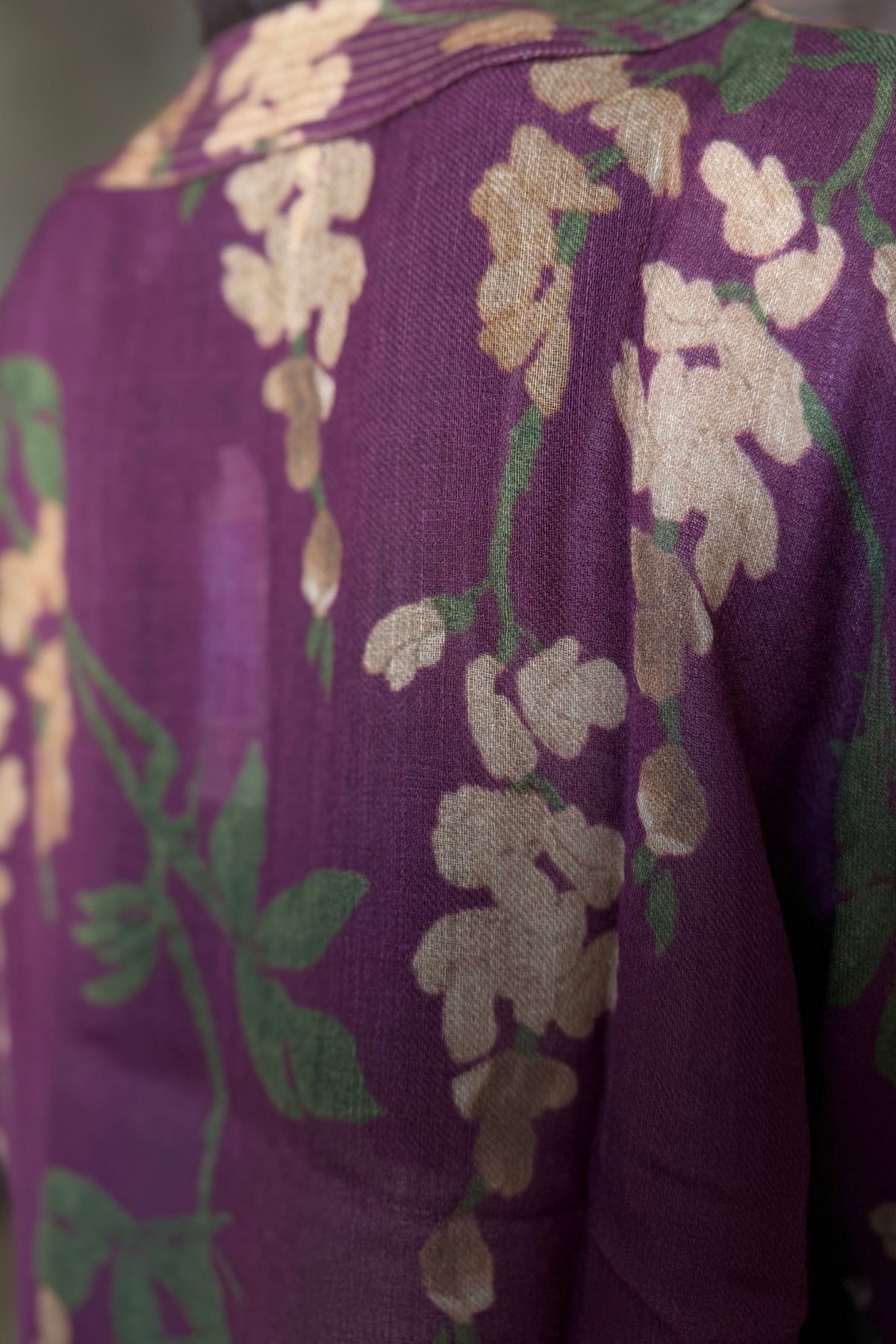 one-hundred-stars-1 - giacca kimono wool - WISTERIA PLUM