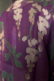 one-hundred-stars-1 - giacca kimono wool - WISTERIA PLUM