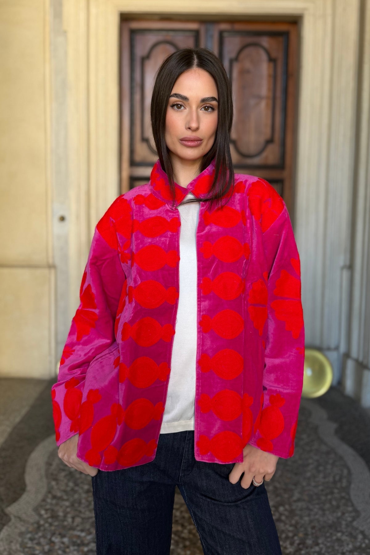 FABRICE PARIS - giacca kimono moucheron - 183
