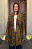 ARTEFILIA-MILANO - kimono velluto jia - GARDEN OLIVE