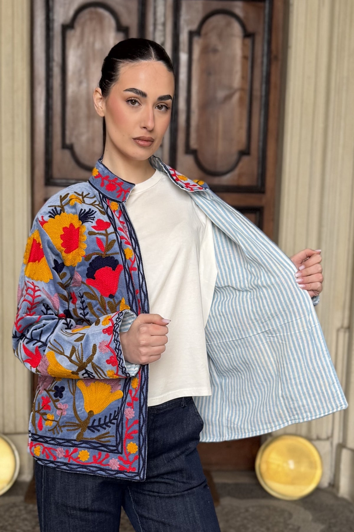 FABRICE PARIS - giacca kimono moucheron - 20