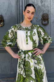 DERHY - abito melissandre - GREEN